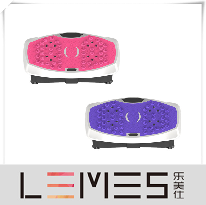 LEMES-S039 Home Use Crazy Fit Mini Size Massage Machine Whole Body Workout Vibration Plate