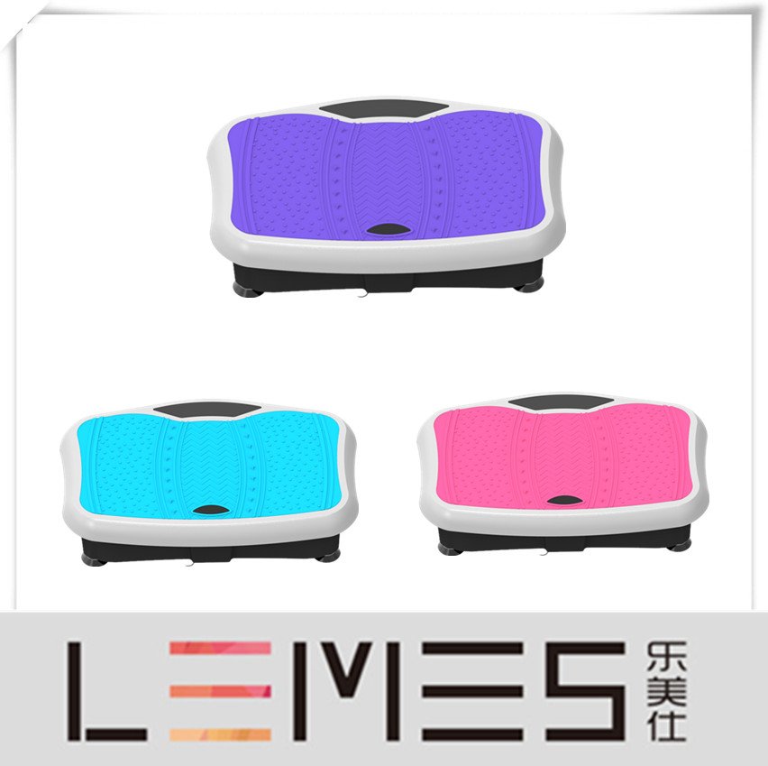 LEMES-S037 Home Use Crazy Fit Mini Size Massage Machine Whole Body Workout Vibration Plate