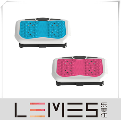 LEMES-S038 Home Use Crazy Fit Mini Size Massage Machine Whole Body Workout Vibration Plate